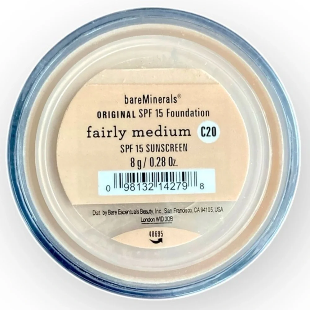 bareMinerals Original SPF 15 Foundation in Fairly Medium C20 - Picture 1 of 4